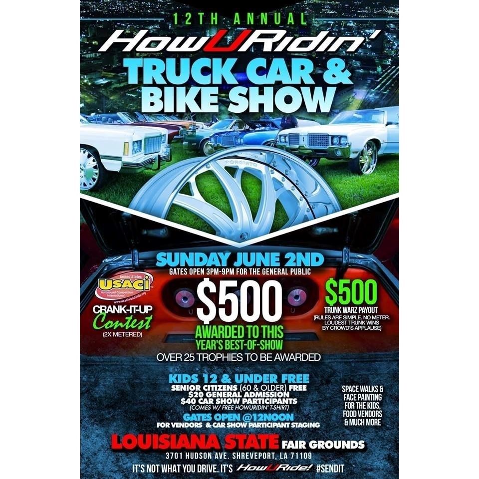 10th Annual HowURidin&#39; Truck, Car & Bike Show