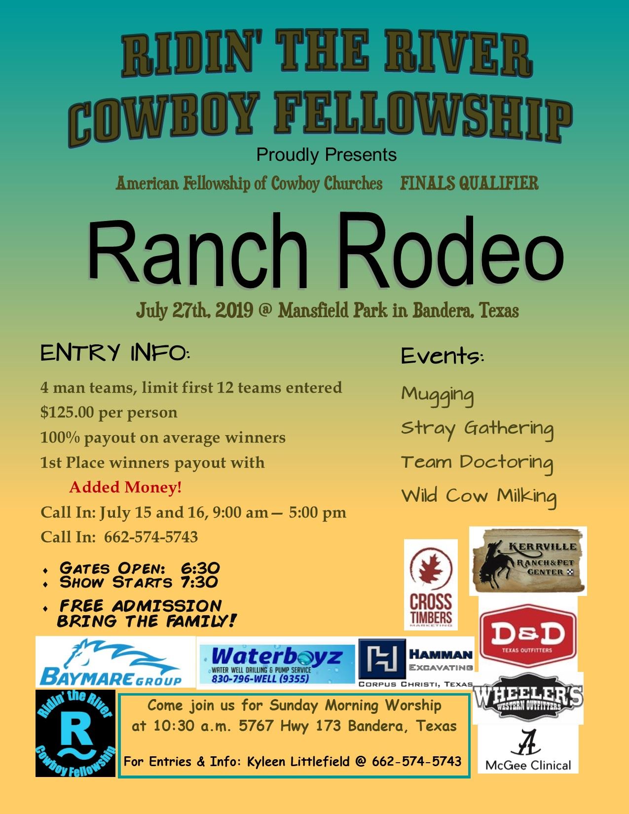 National Day of the American Cowboy Ranch Rodeo