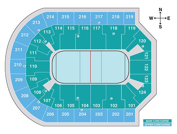 Denny Sanford PREMIER Center – Seating Charts