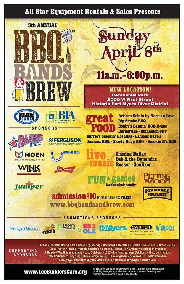 9th Annual Bbq Bands Brew Fundraising Event