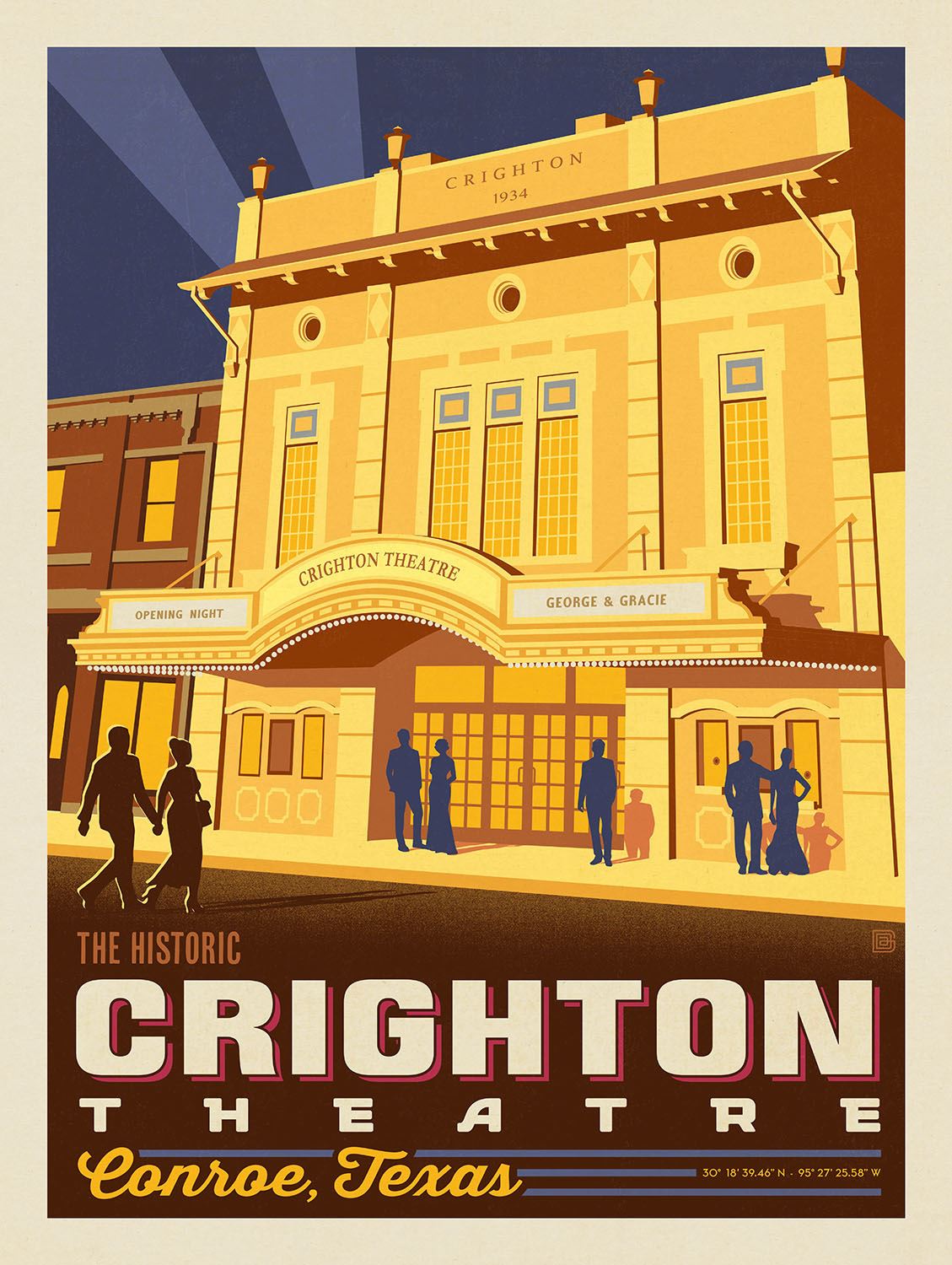 Conroe Travel Posters