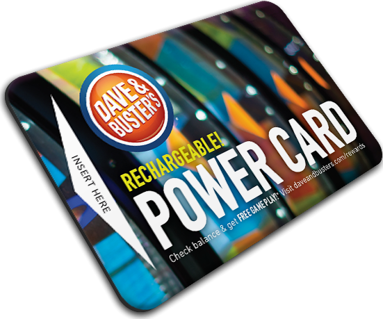 dave and buster gift card