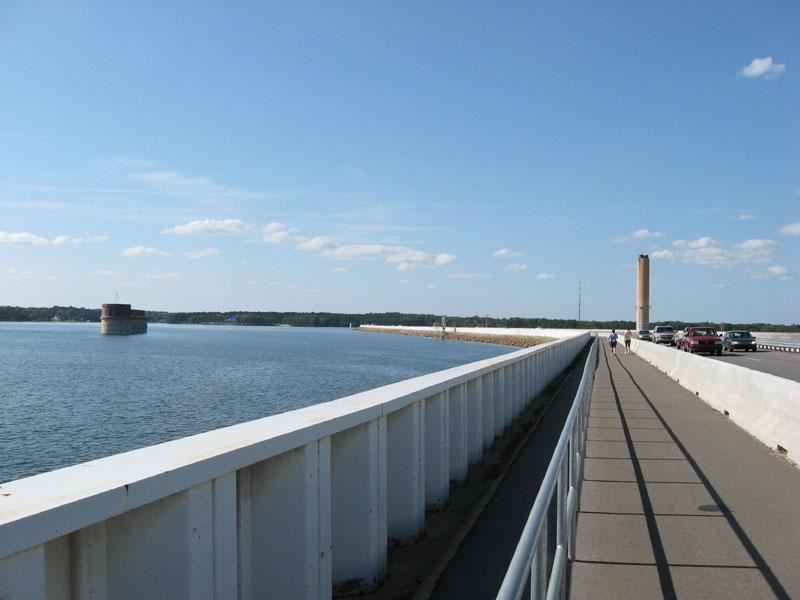 Lake Murray Dam Walkway