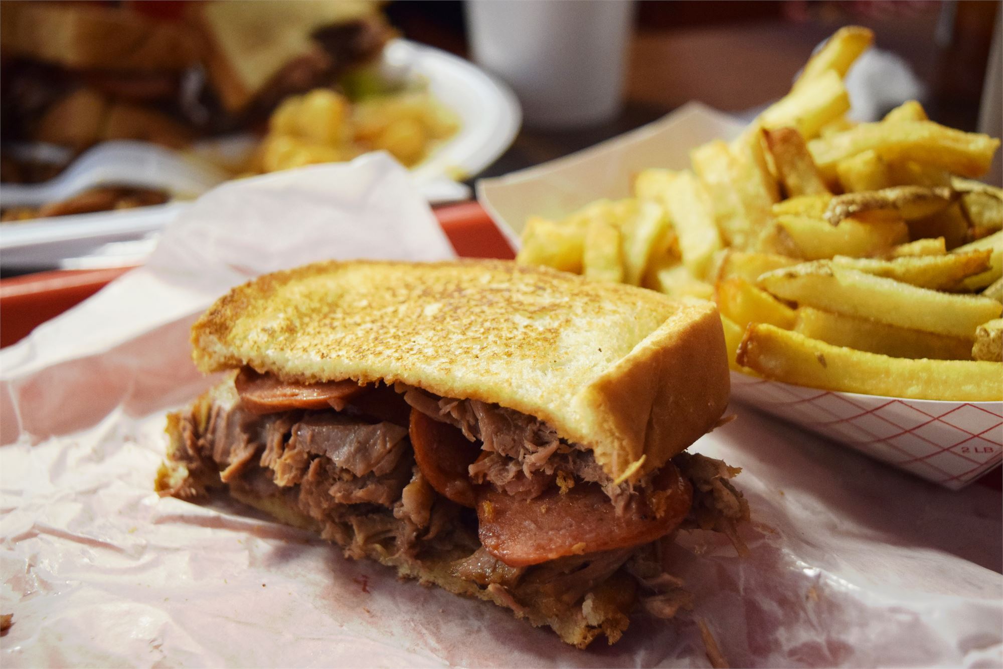 Mesquite City: Famous for delectable barbecue.