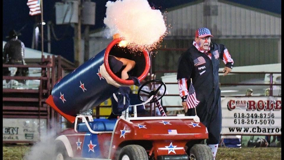 Goshen Stampede Presents P.R.C.A. Rodeo Action June 15th and 16th