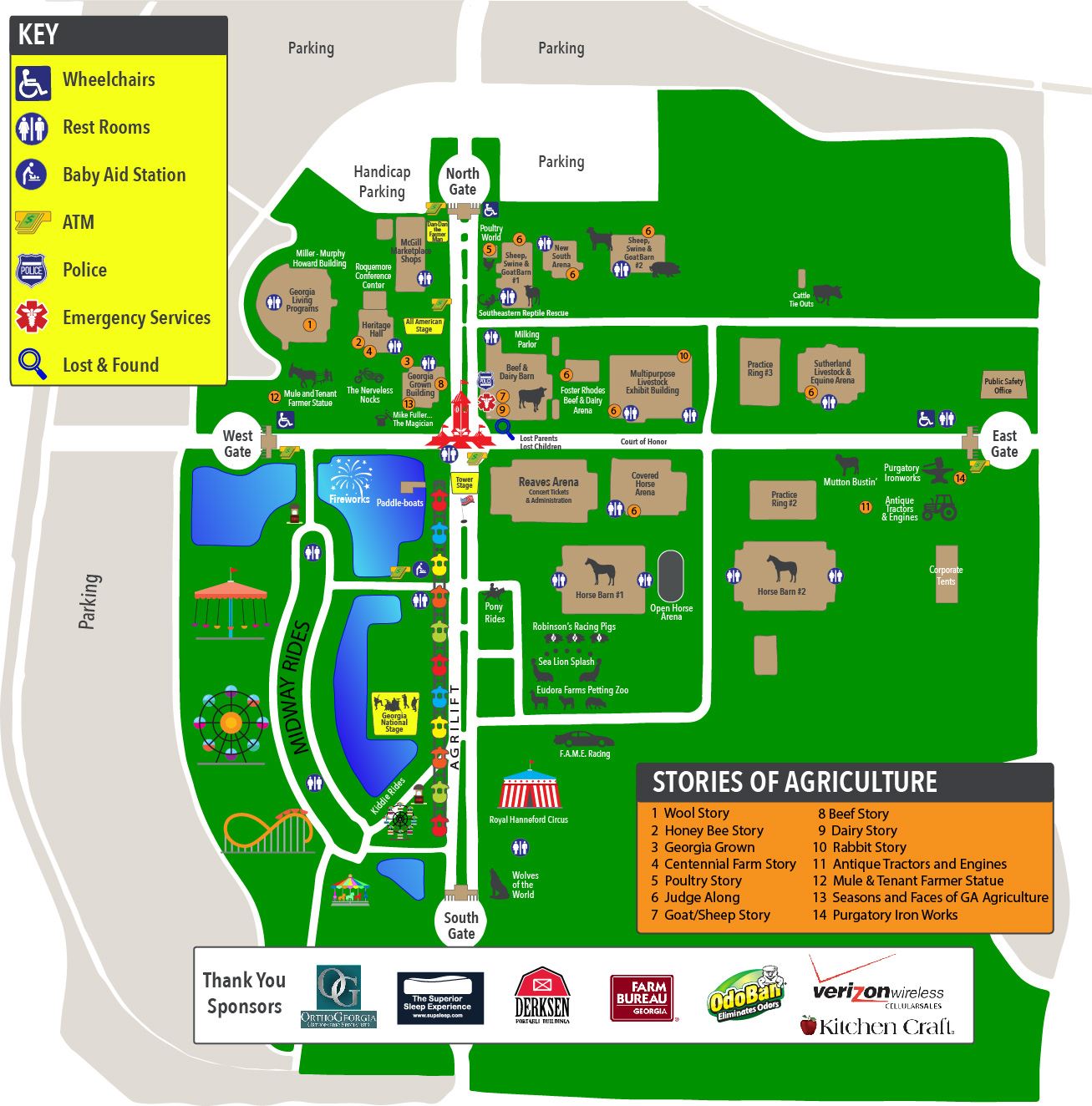 State Fair Park Map