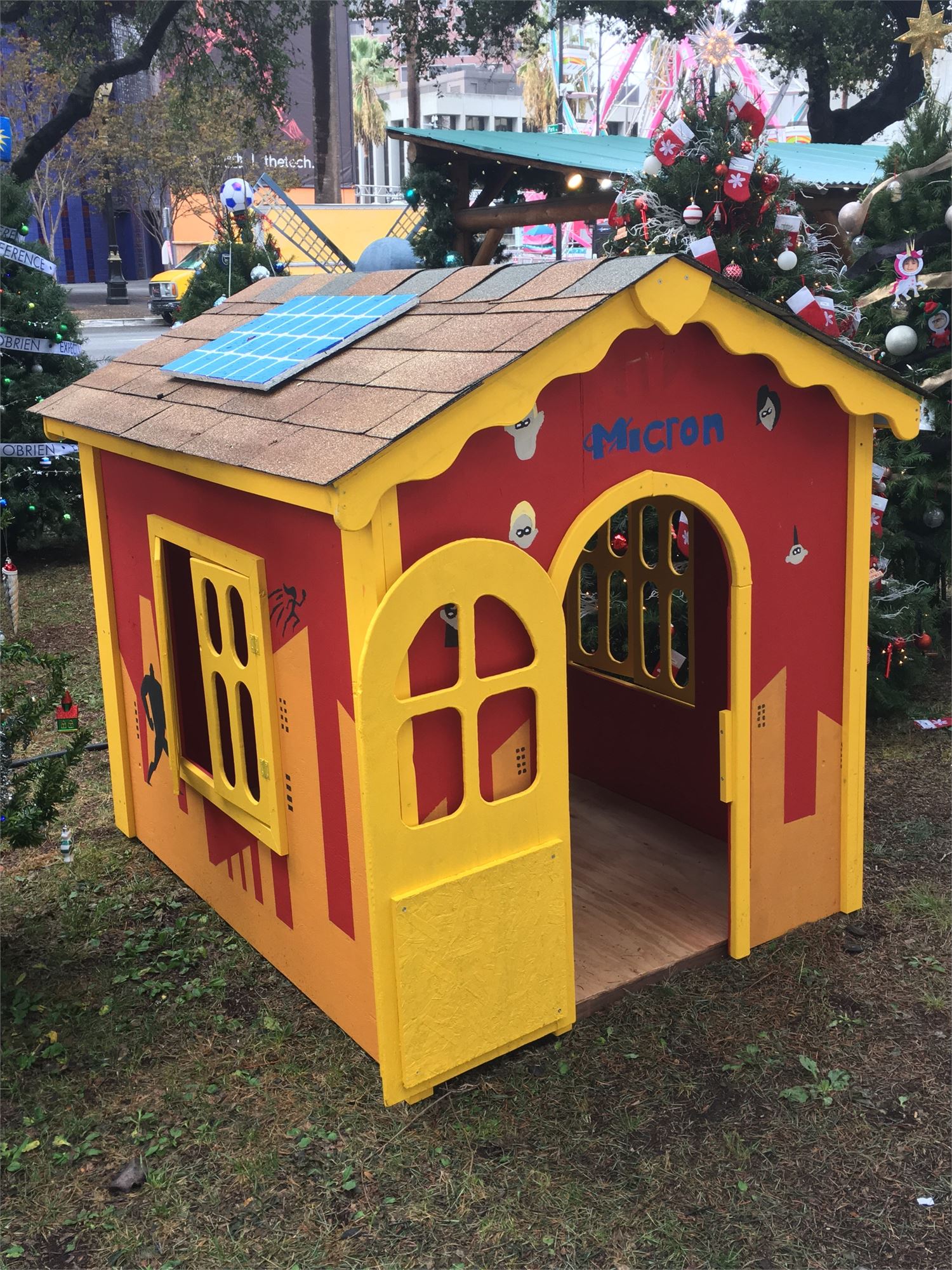 Habitat for Humanity Playhouse Build