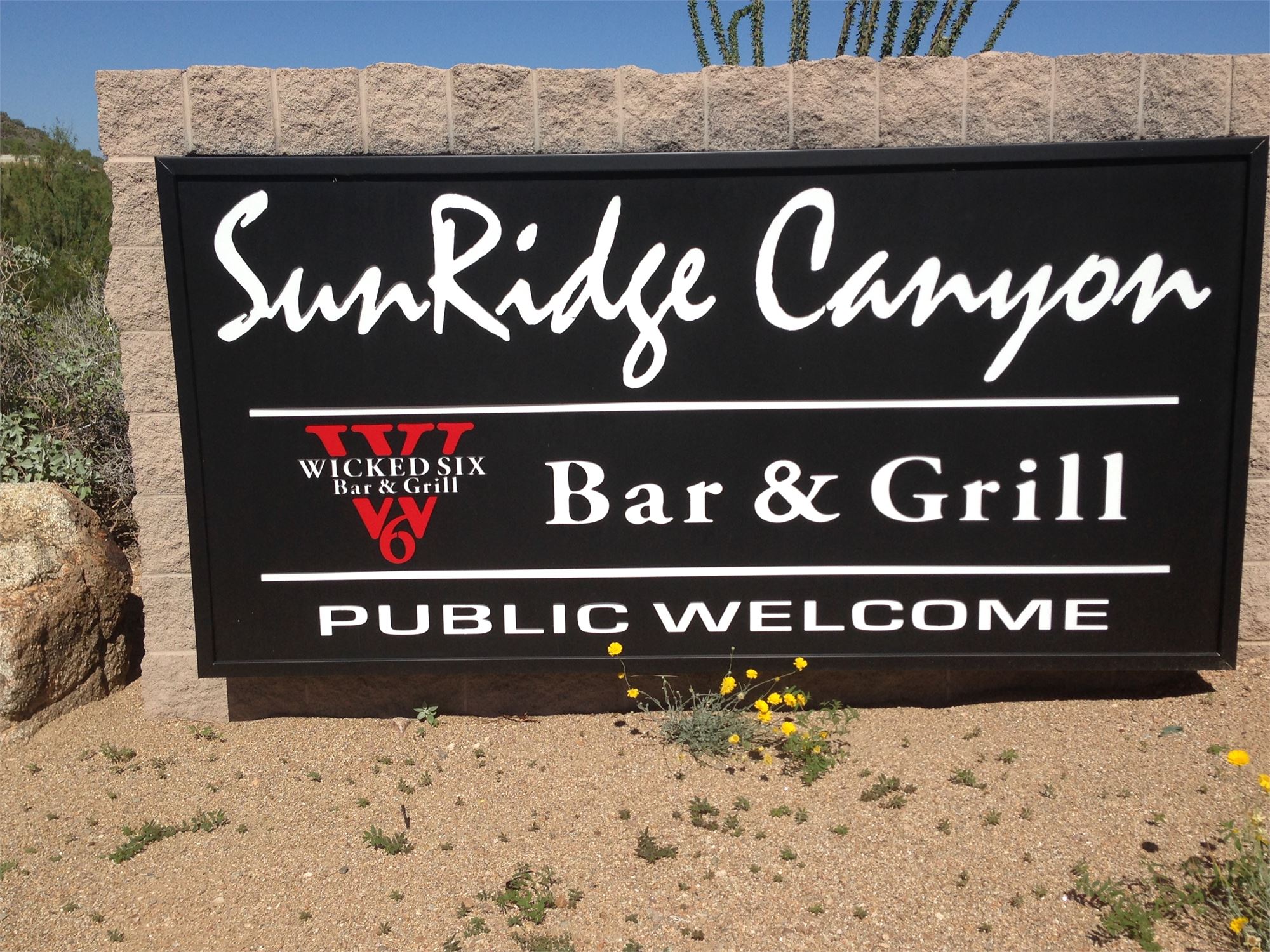 Sunridge Canyon Wicked 6 Bar & Grill