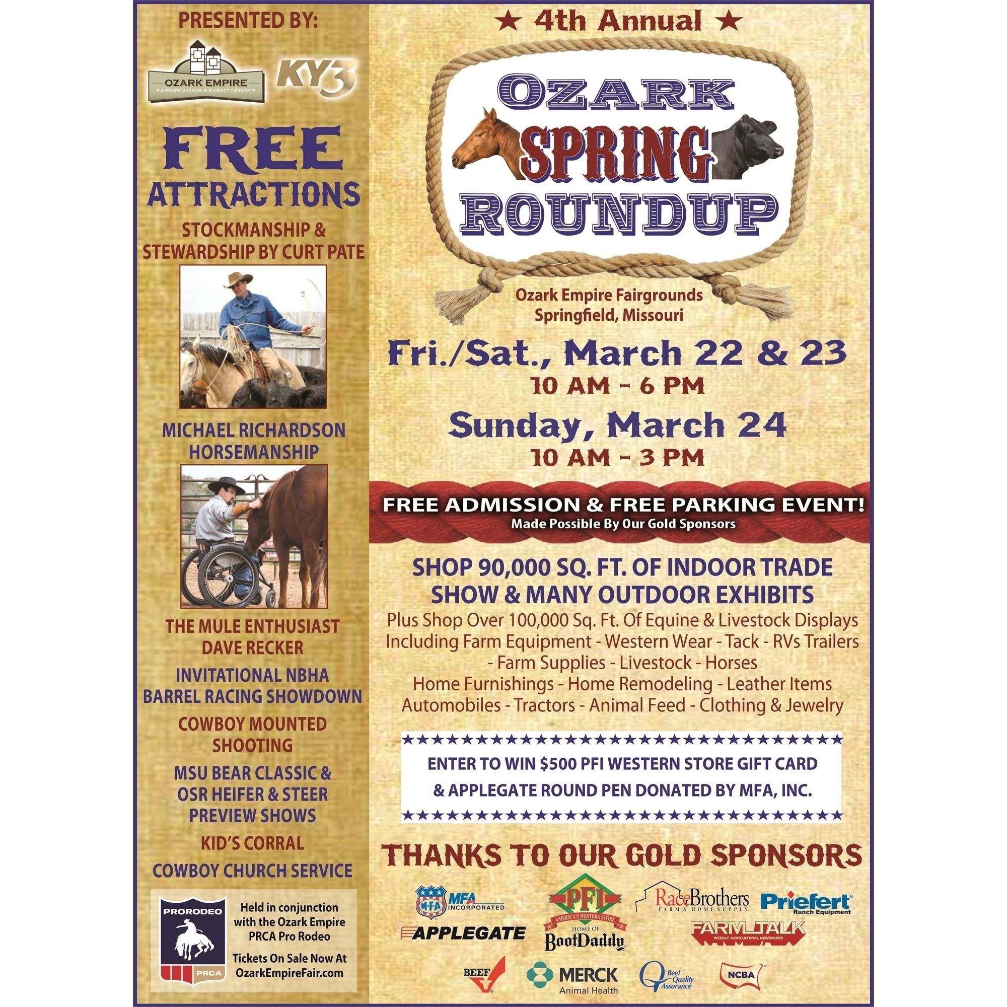 4th Annual Ozark Spring Roundup