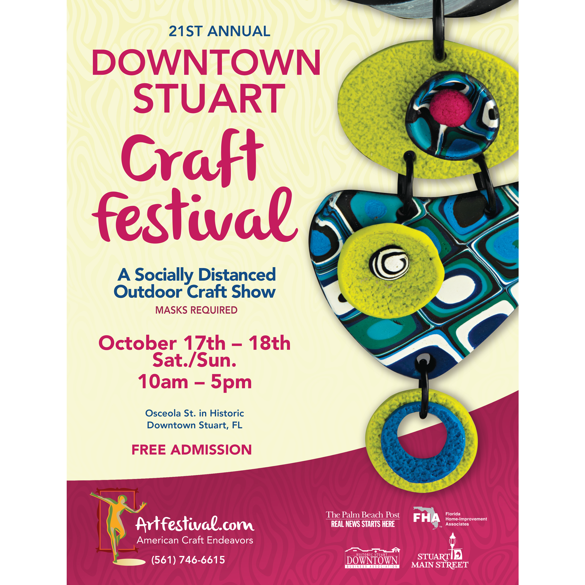 21st Annual Downtown Stuart Craft Festival