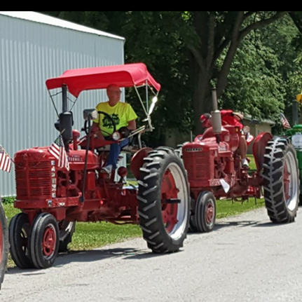 ride on tractor with scoop