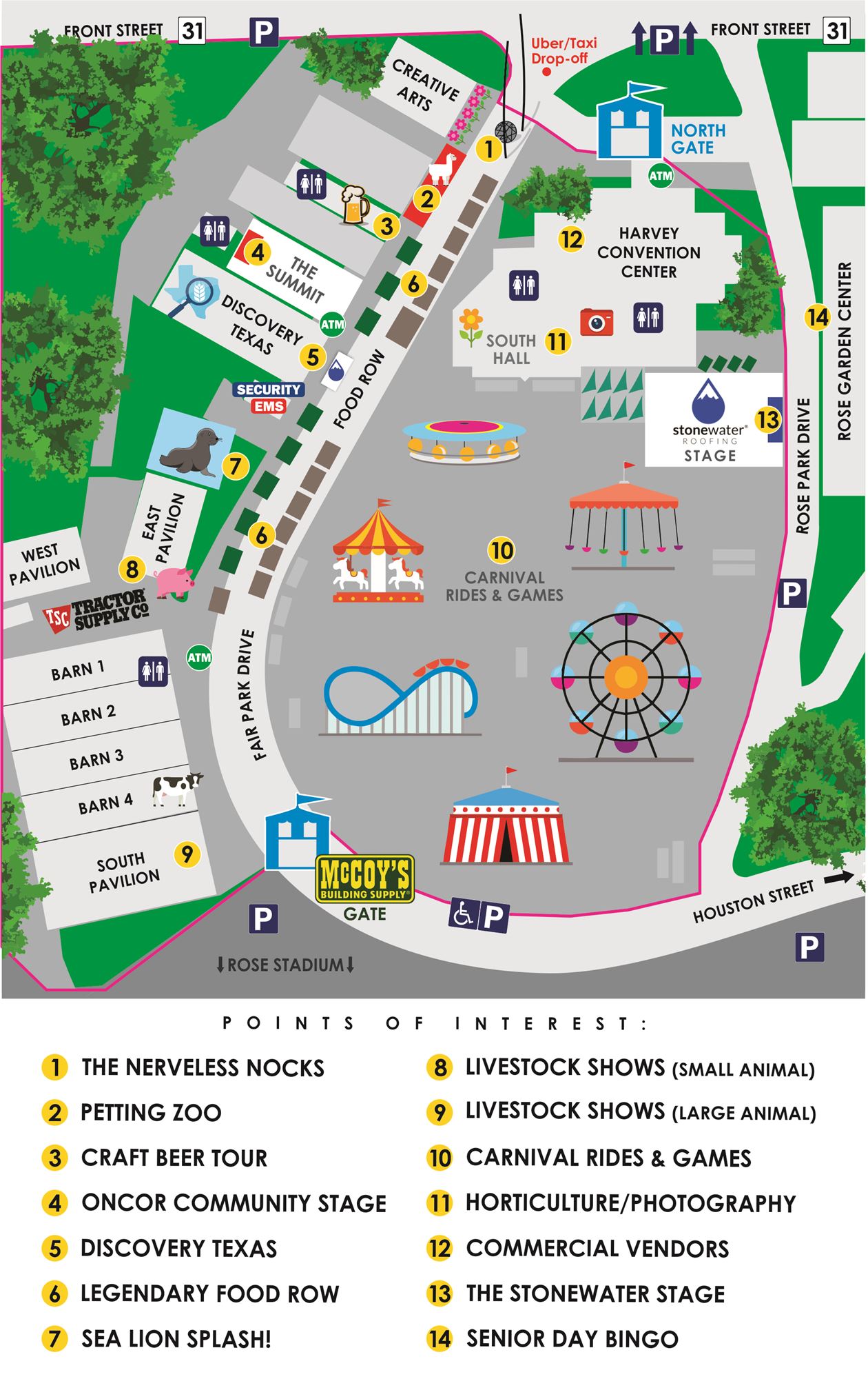 Fairgrounds Map