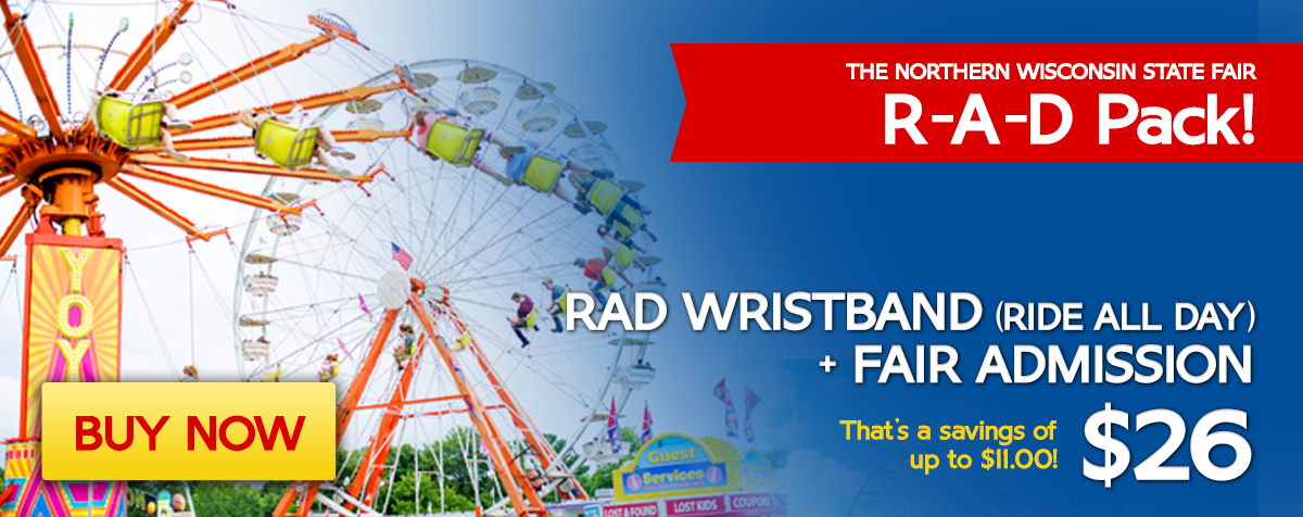 Carnival Ride Discount - Northern Wisconsin State Fair