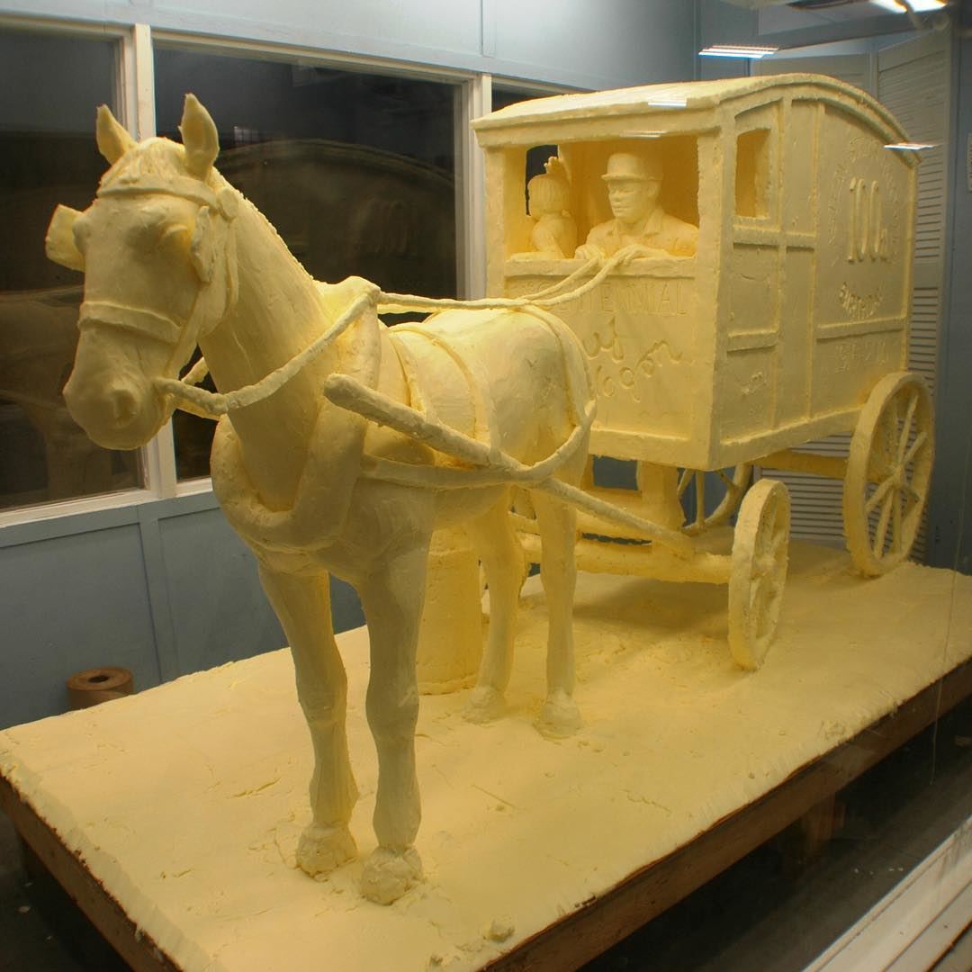 Image result for butter sculptures